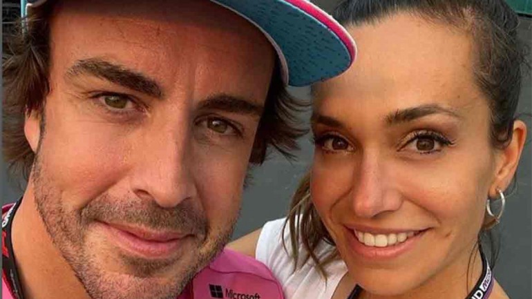Fernando Alonso anuncia su ruptura con Andrea Schlager