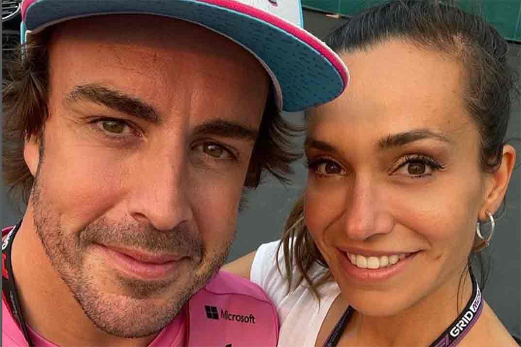 Fernando Alonso anuncia su ruptura con Andrea Schlager