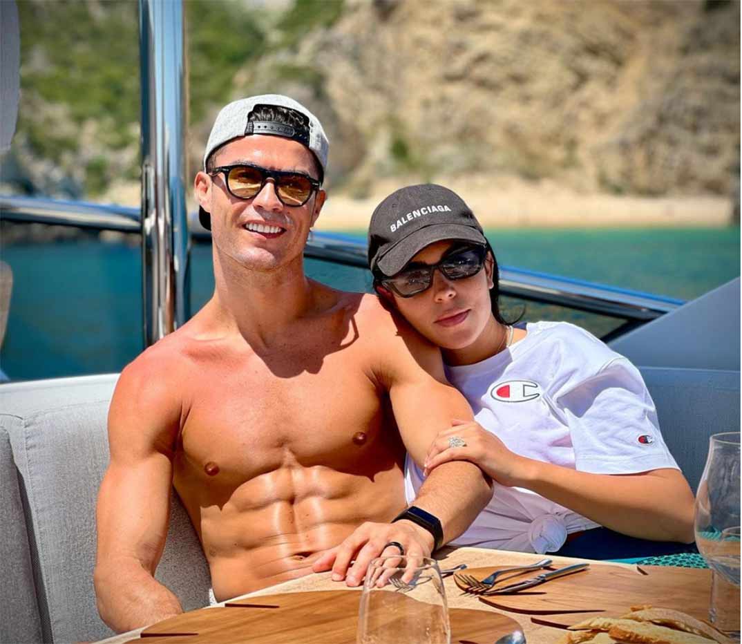 Cristiano Ronaldo y Georgina Rodríguez © Instagram