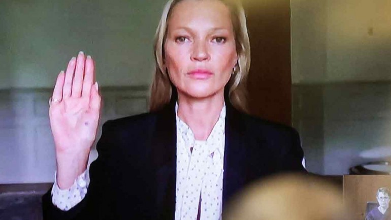 Kate Moss defiende a Johnny Depp: «Nunca me empujó ni me tiró por las escaleras»