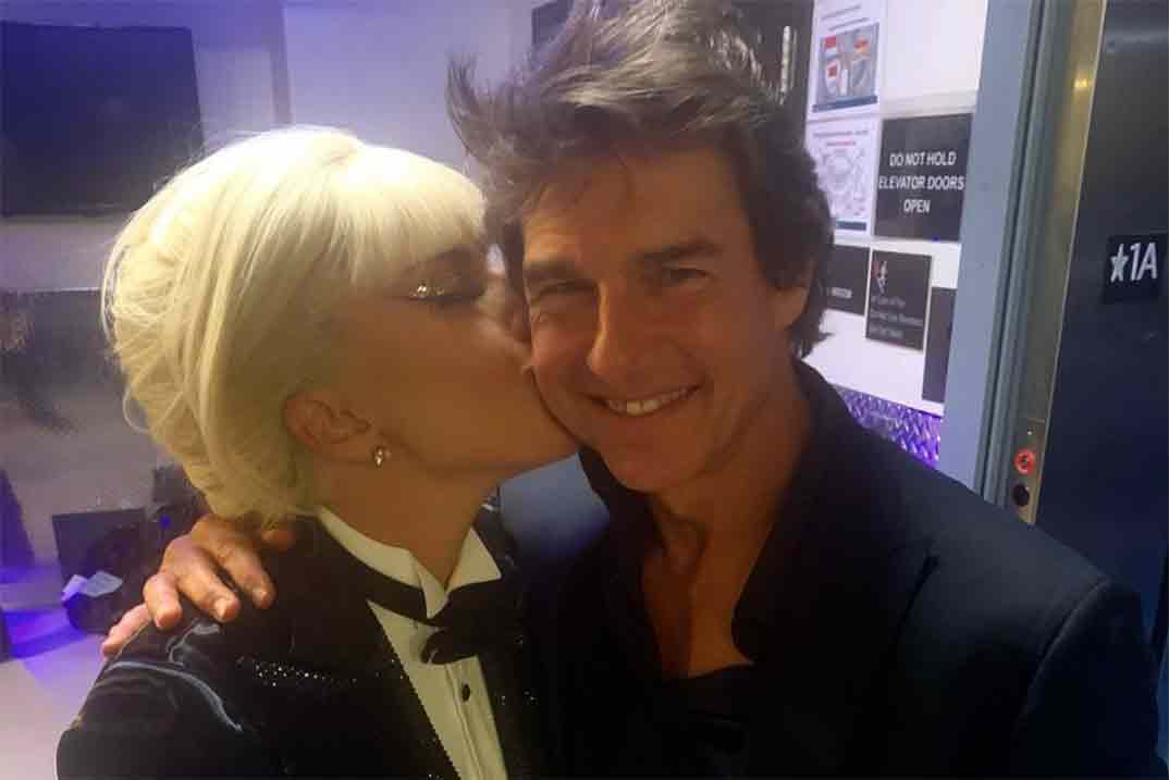 Tom Cruise y Lady Gaga © Instagram