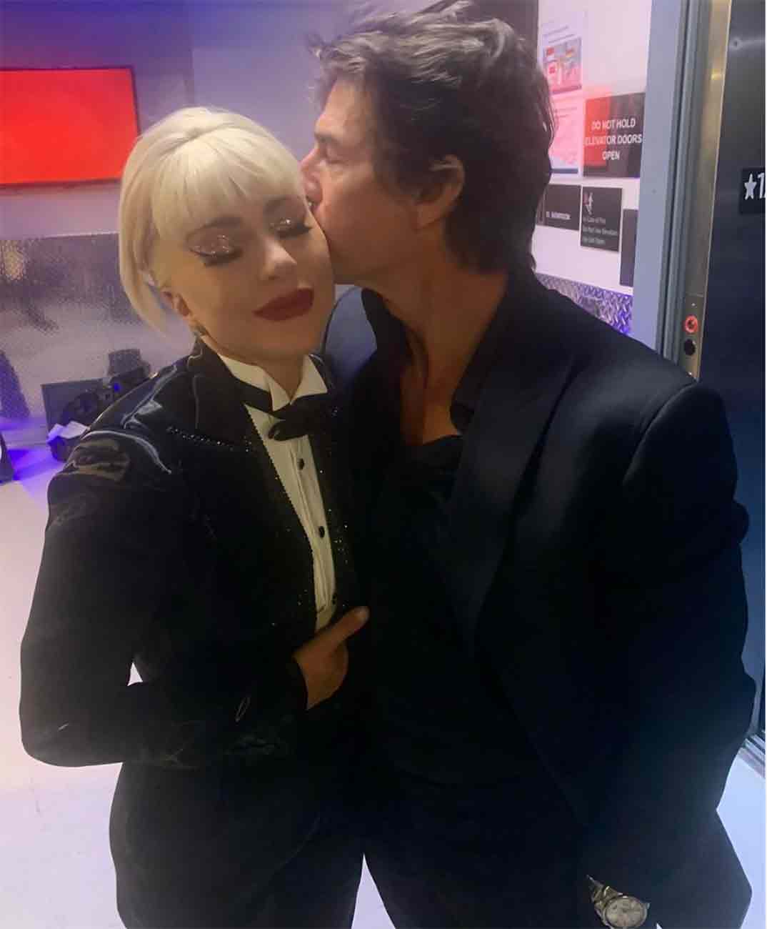Tom Cruise y Lady Gaga © Instagram