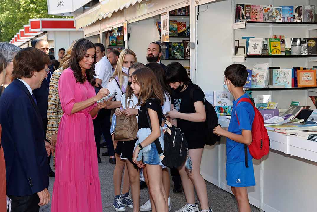 Reina Letizia - Inauguración de la 81ª edición de la Feria del Libro de Madrid © Casa S.M. El Rey