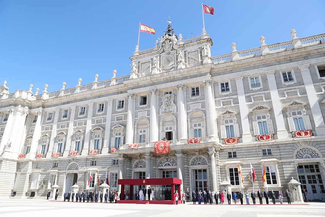 Reyes Felipe y Letizia - Visita Estado Emir del Estado de Catar, y la Jequesa © Casa S.M. El Rey