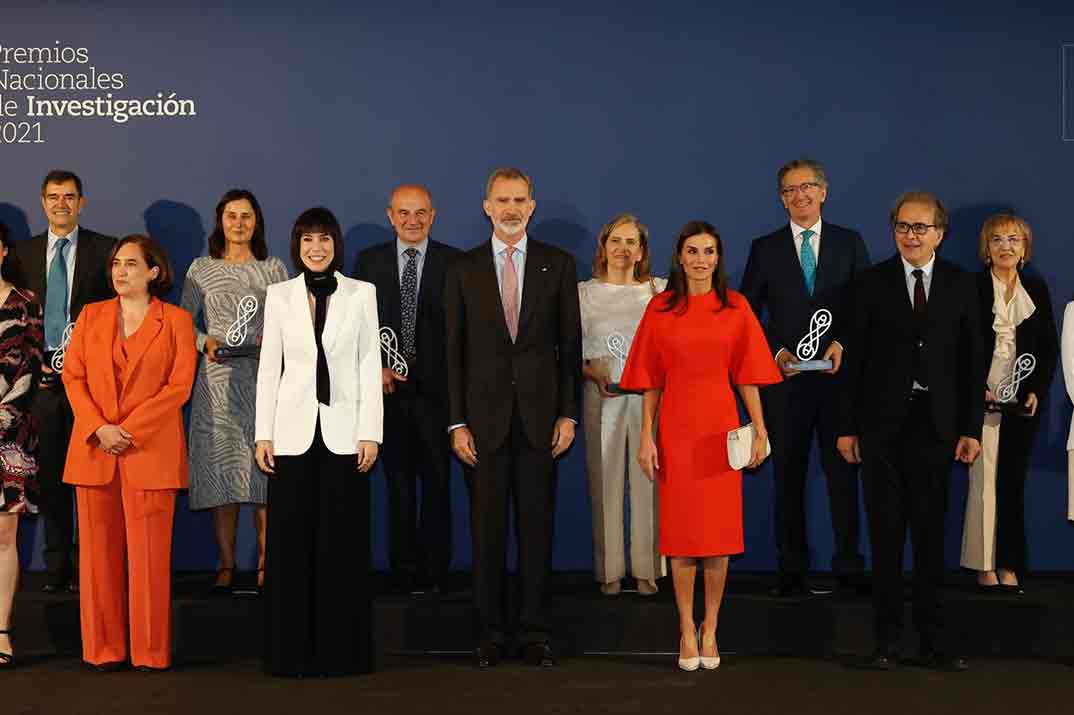 Reyes Felipe y Letizia - Premios Nacionales de Investigación © Casa S.M. El Rey