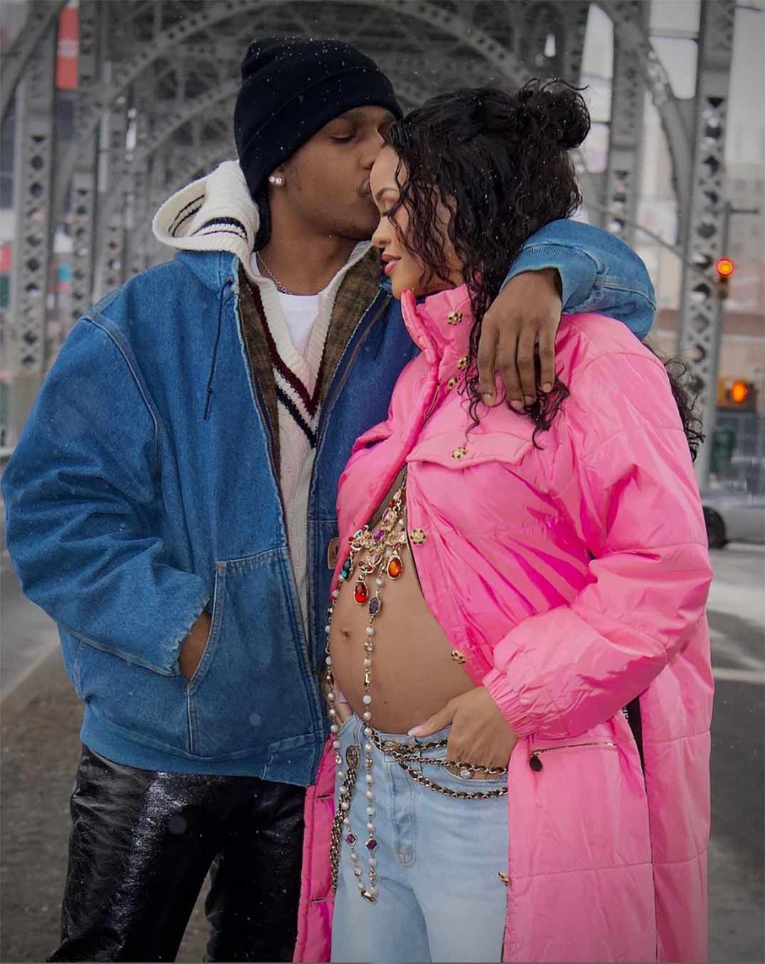 Rihanna y ASAP Rocky © Instagram