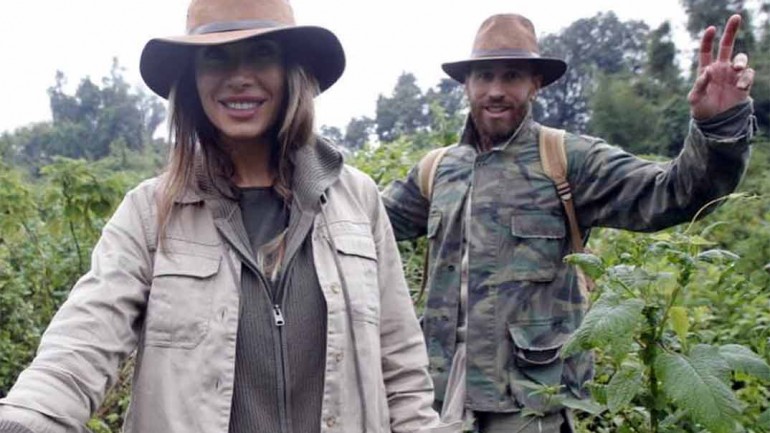 Así ha sido la exótica aventura africana de Pilar Rubio y Sergio Ramos