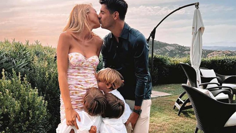 Alice Campello y Álvaro Morata anuncian que esperan su cuarto hijo