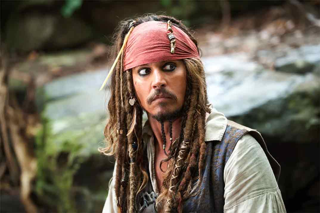 Johnny Depp- Piratas del Caribe