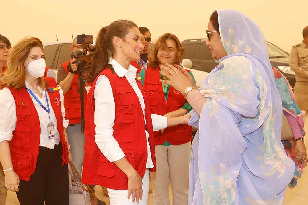 Reina Letizia - Viaje de Cooperación a la República Islámica de Mauritania © Casa S.M. El Rey