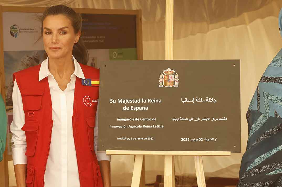 Reina Letizia - Viaje de Cooperación a la República Islámica de Mauritania © Casa S.M. El Rey