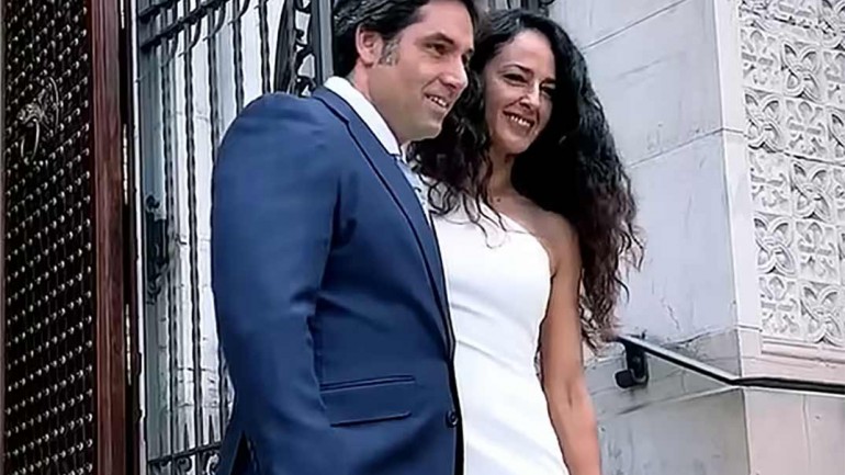 Mónica Estarreado celebra su boda por sorpresa
