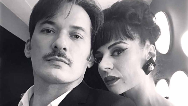 Miren Ibarguren y Alberto Caballero, felices papás de su primer hijo