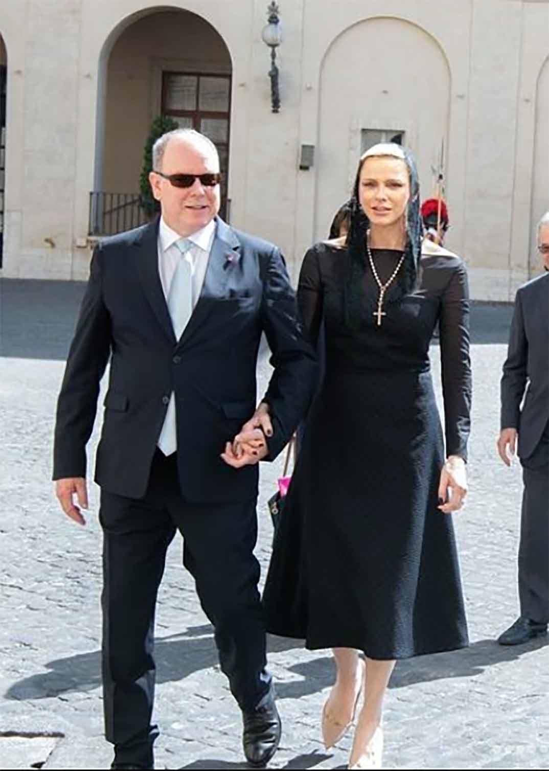 Príncipes Alberto y Charlene de Mónaco en El Vaticano © Photos : Éric Mathon / Palais princier - Foto@vaticanmedia