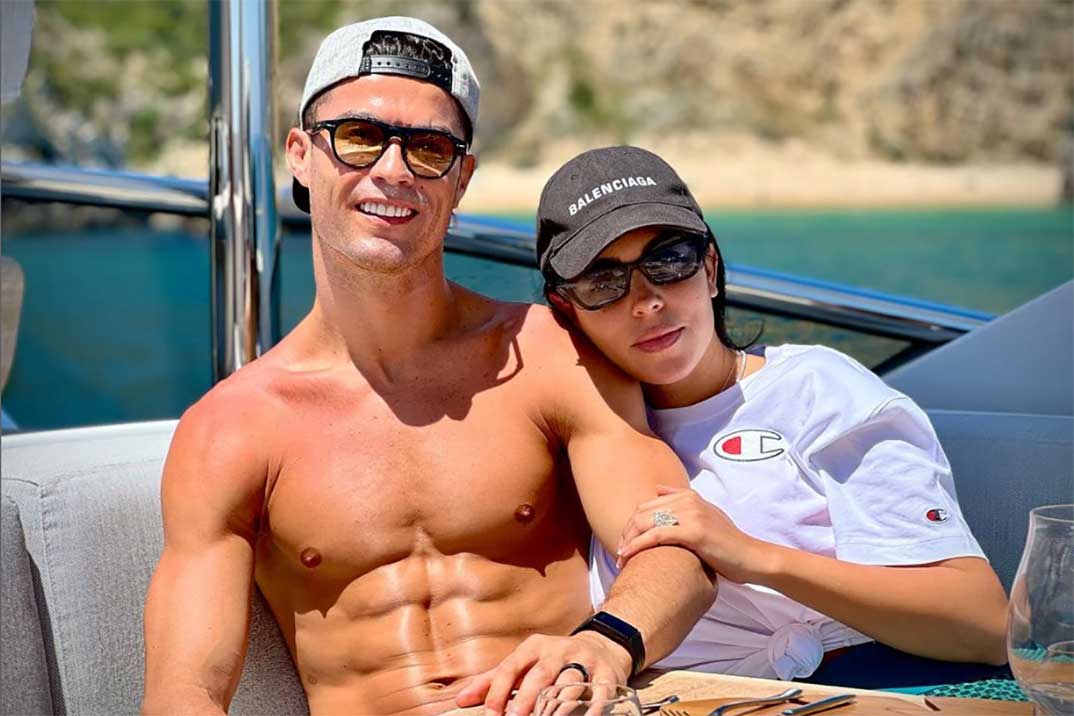 Un yate de lujo, de 6 millones de euros: El paraíso vacacional de Cristiano Ronaldo y Georgina Rodríguez