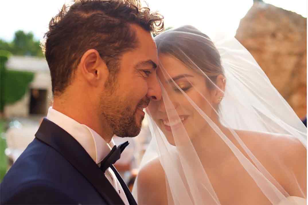 Las fotos inéditas de la boda íntima de David Bisbal y Rosanna Zanetti