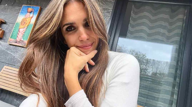 Elena Furiase presenta a su hija Nala
