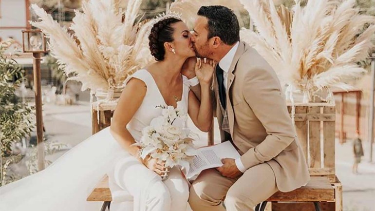 La romántica boda de Pablo Puyol y Beatriz Mur