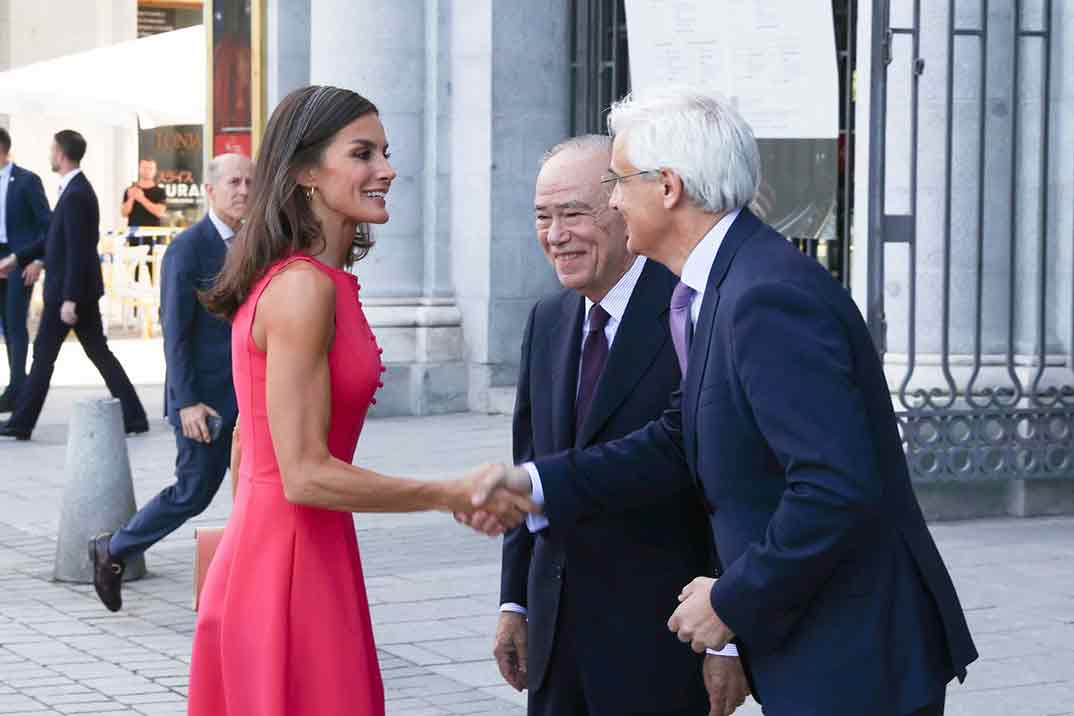 La reina Letizia con las primeras damas Cumbre OTAN © Casa S.M. El Rey