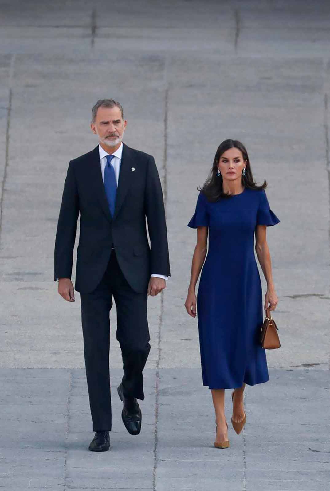 Reyes Felipe y Letizia - Homenaje a las víctimas del coronavirus © Casa Real S.M. El Rey