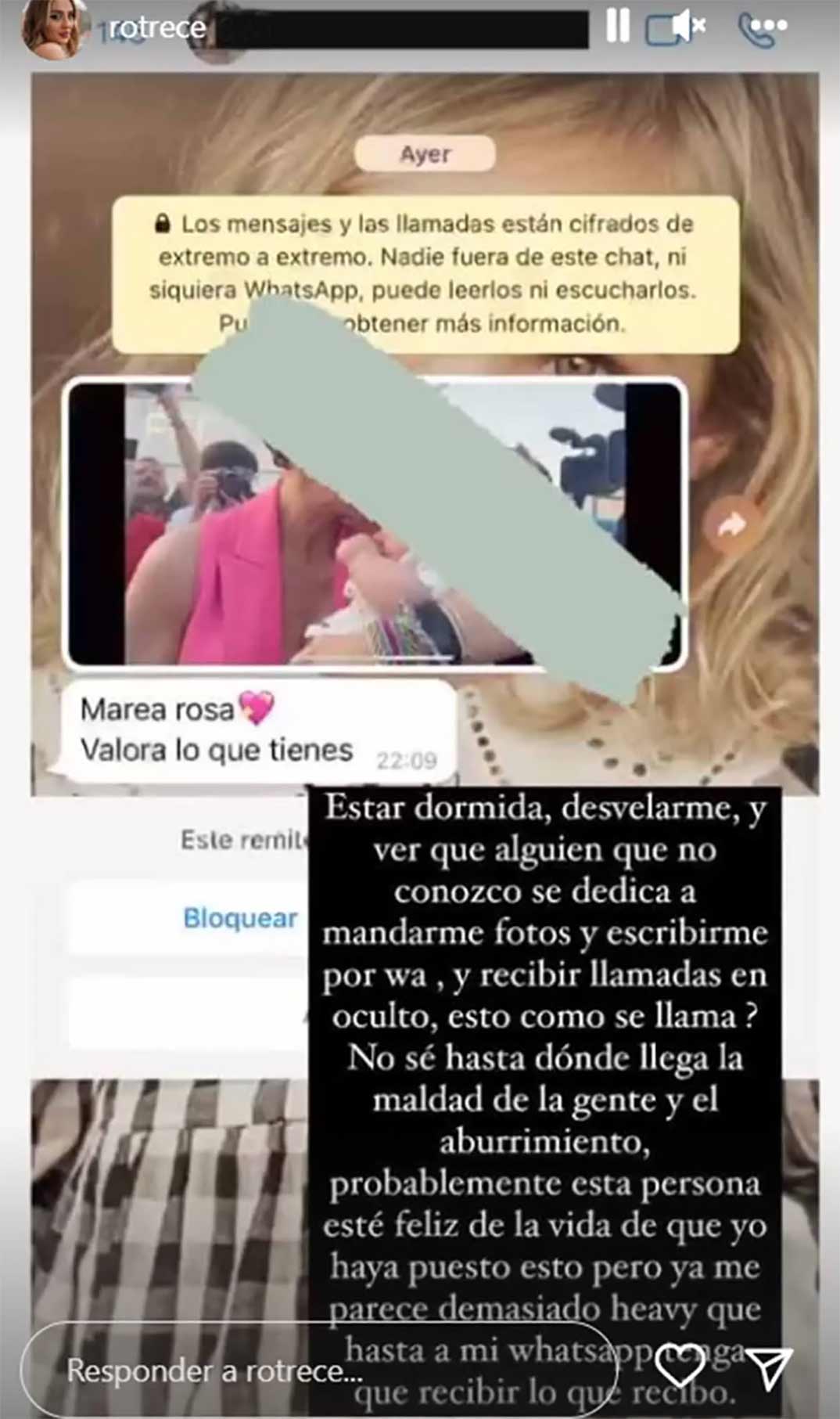 Rocío Flores © Instagram