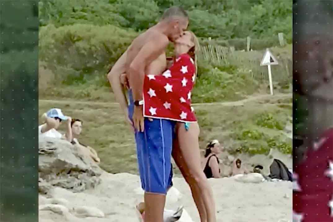 Iñaki Urdangarín y Ainhoa Armentia se comen a besos en su primer verano juntos