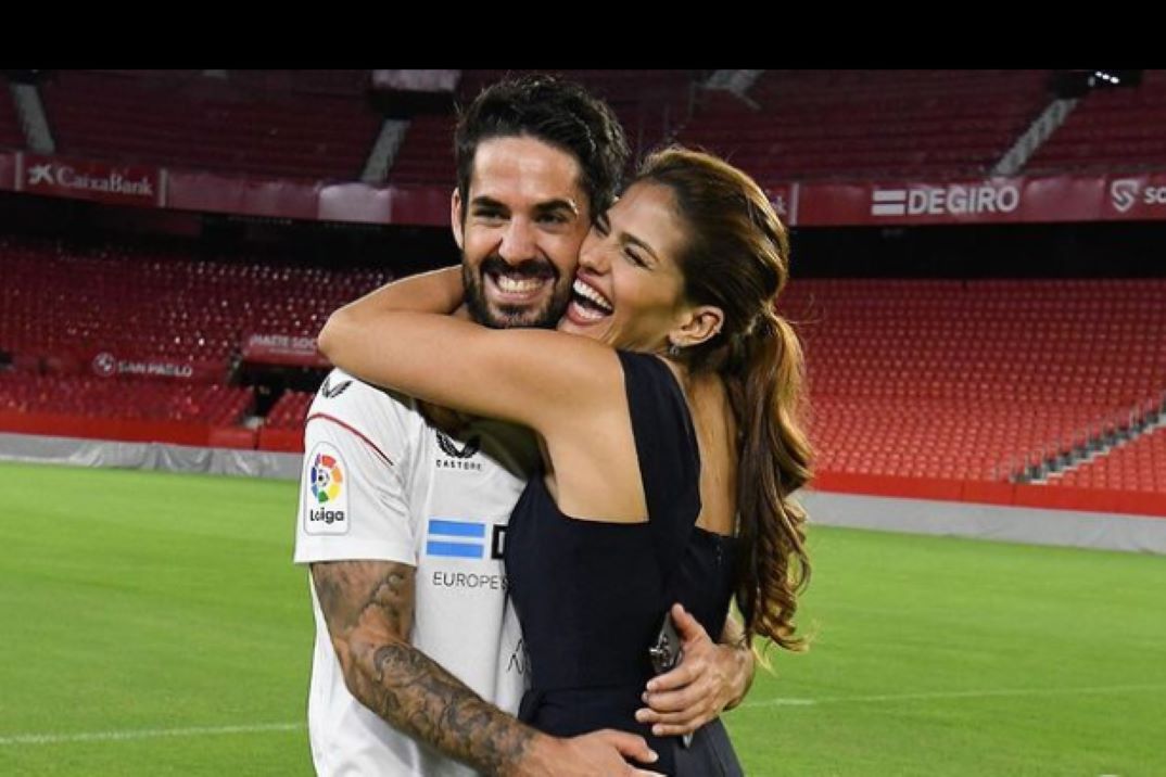 La felicidad de Sara Sálamo e Isco Alarcón tras su fichaje por el Sevilla FC