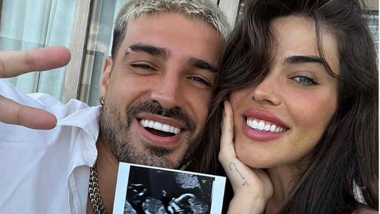 Violeta Mangriñán da a luz a su primera hija