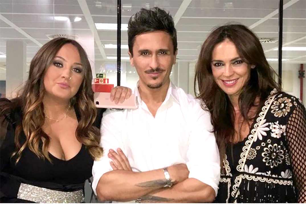 Rocío Flores, Agustín Ettiene y Olga Moreno © Instagram