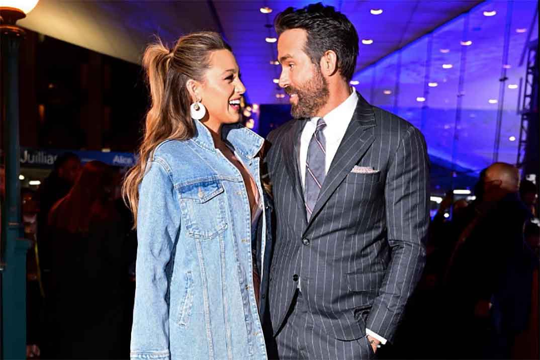 Ryan Reynolds y Blake Lively © Redes Sociales