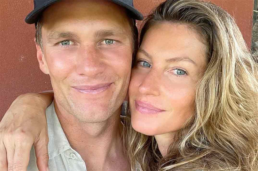 Tom Brady y Gisele Bündchen © Instagram