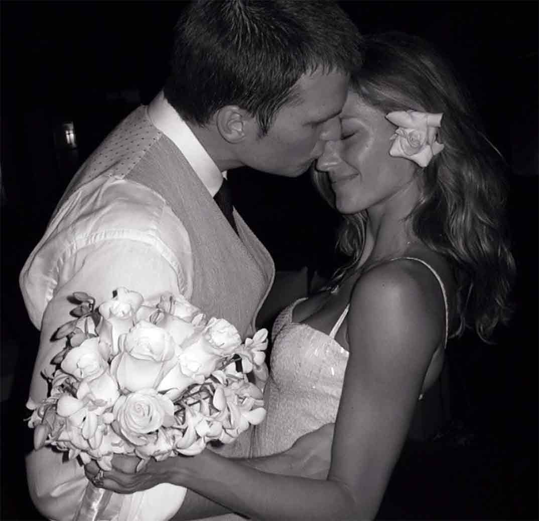 Tom Brady y Gisele Bündchen © Instagram