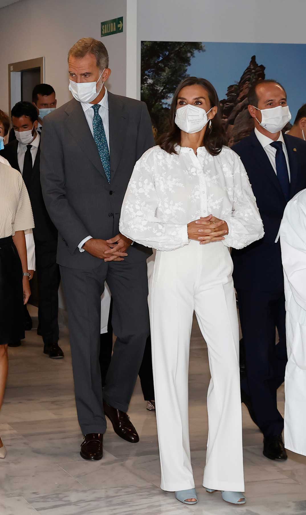 Reyes Felipe y Letizia - Ampliación del Hospital Universitario de Guadalajara © Casa S.M. El Rey