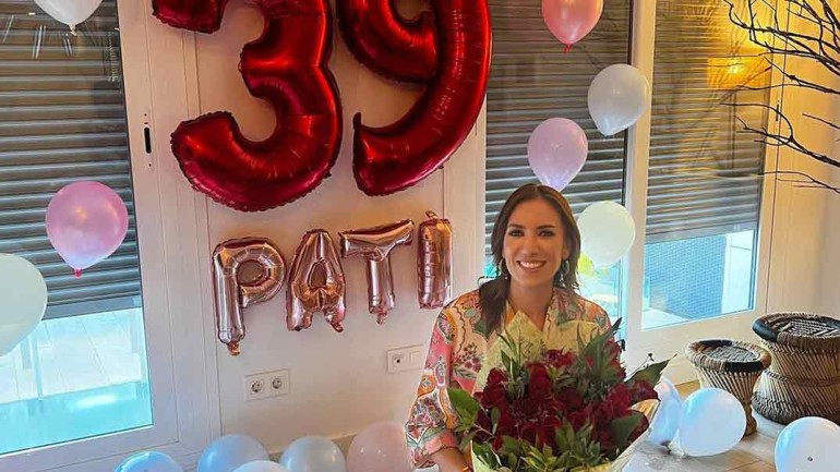 Patricia Pardo muestra la fiesta sorpresa que Christian Gálvez organizó por su cumpleaños