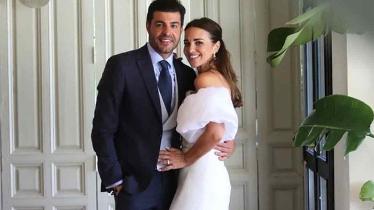 Paula Echevarría y Miguel Torres emocionados el primer día de colegio de su hijo Miki