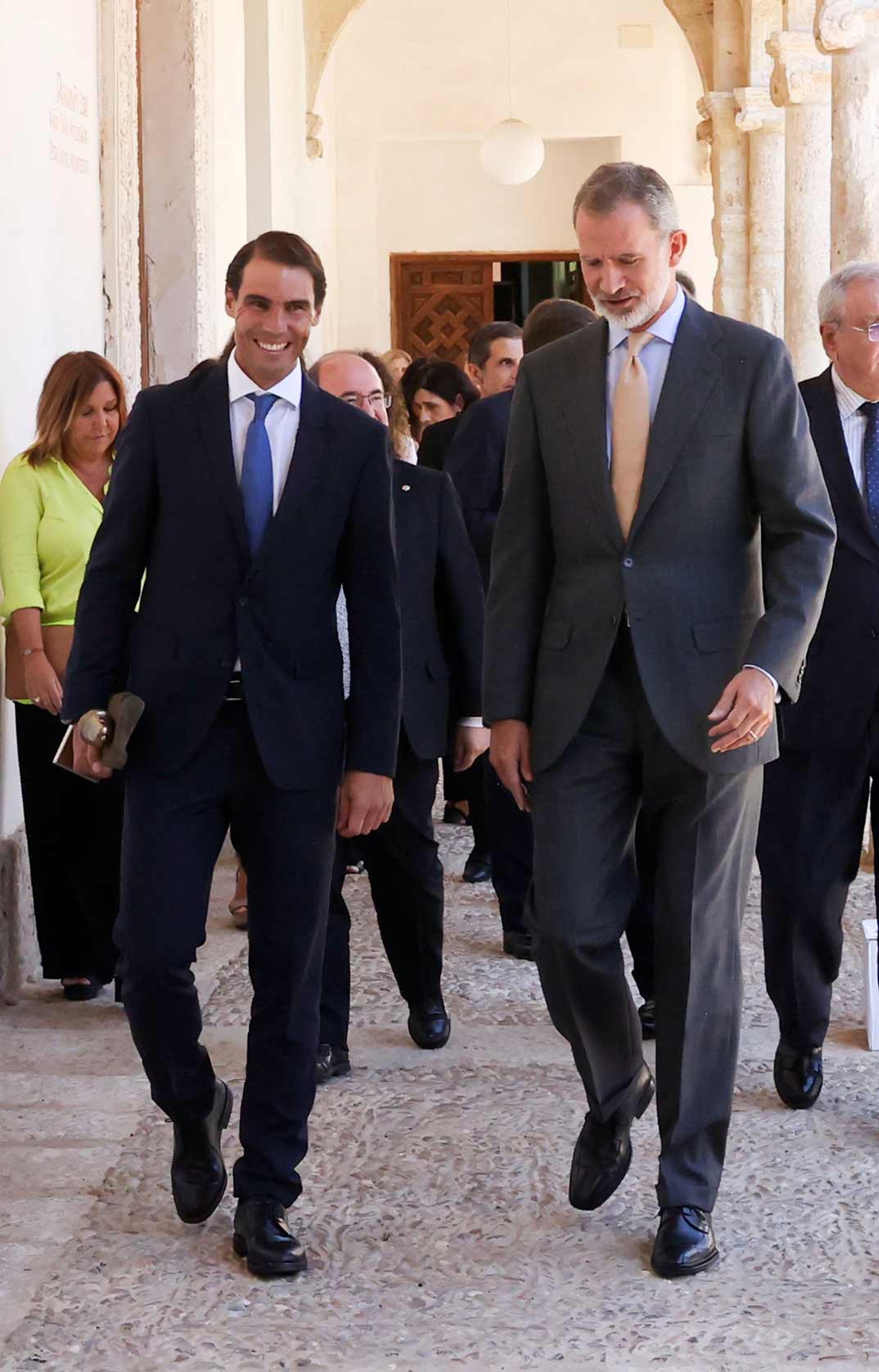 Rey Felipe VI con Rafa Nadal- Premio Camino Real © Casa SM El Rey