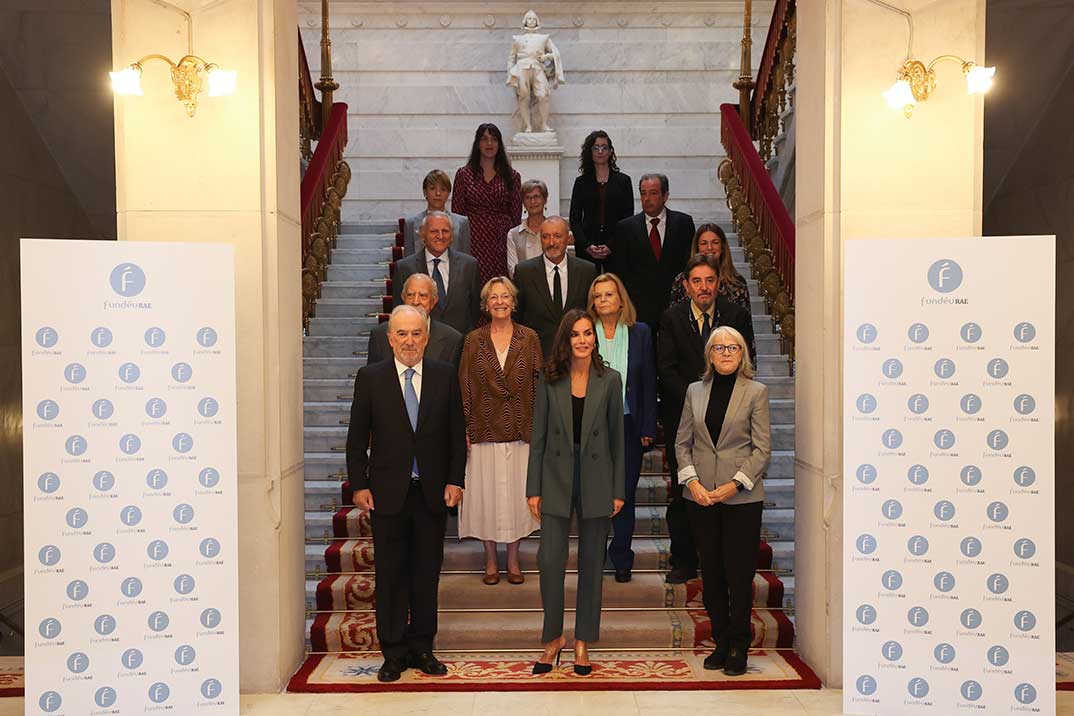 Reina Letizia - Reunión de trabajo de la Fundación del Español Urgente (FundéuRAE) © Casa S.M. El Rey