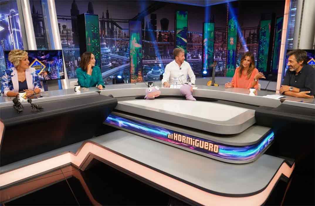 Cristina Pardo, Tamara Falcó, Pablo Motos, Nuria Roca y Juan del Val - El Hormiguero © Antena 3