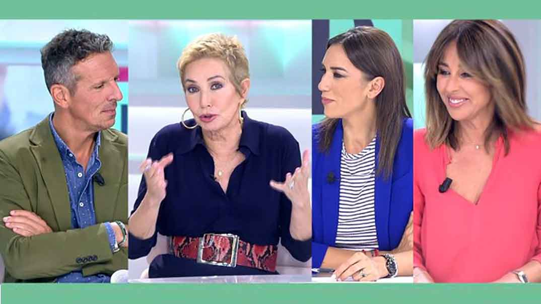 Patricia Pardo, Ana Terradillos, Joaquín Prat y Ana Rosa Quintana - El programa de Ana Rosa © Telecinco