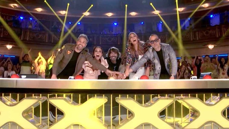 ‘Got Talent España’: El Pase de Oro conjunto del jurado y Santi Millán