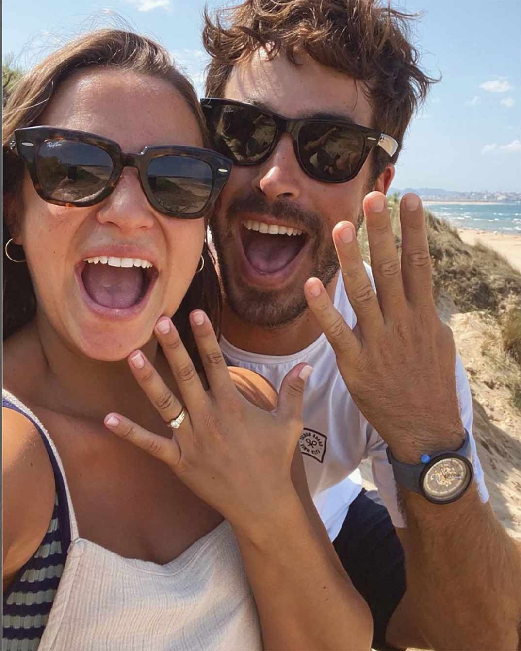 Marta Pombo y Luis Zamalloa © Instagram