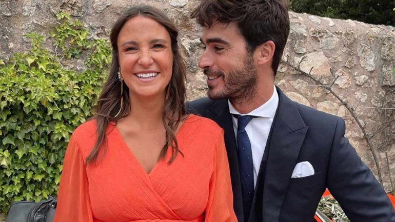 Marta Pombo da a luz a Matilda, su primera hija