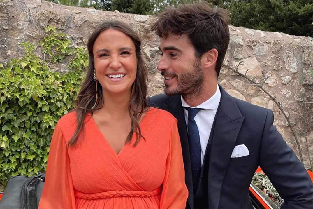 Marta Pombo da a luz a Matilda, su primera hija