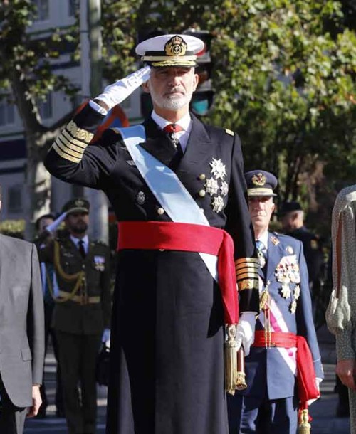 La reina Letizia y la infanta Sofía apuestan por los lunares para celebrar la Fiesta Nacional