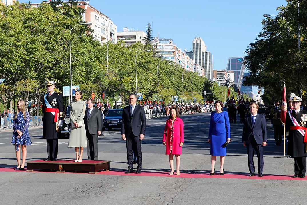 Reyes Felipe y Letizia con la infanta Sofía - Día de la Hispanidad © Casa Real S.M. El Rey