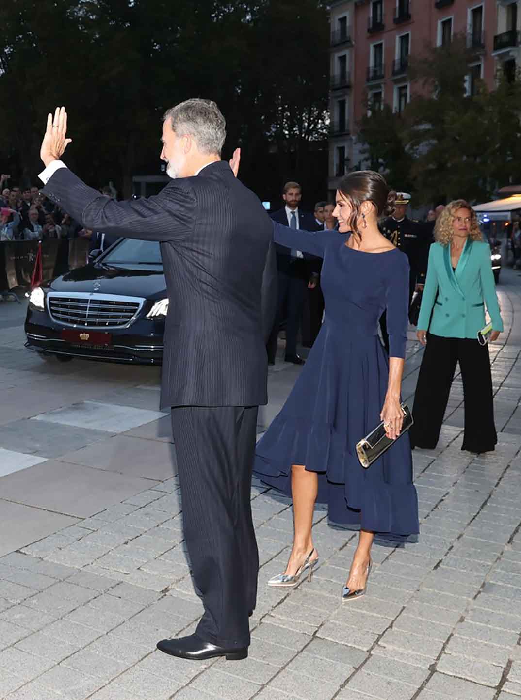 Rey Felipe y Reina Letizia - Inauguración de la temporada lírica 2022/2023 del Teatro Real de Madrid © Casa S.M. El Rey