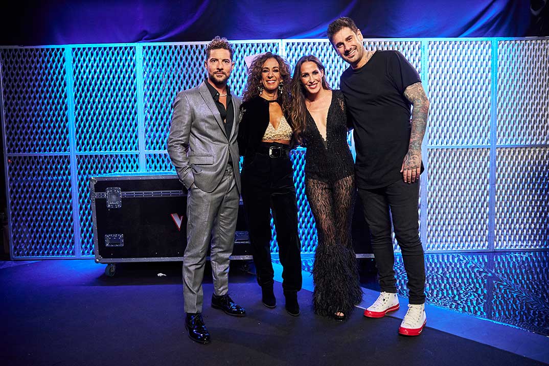 David Bisbal, Rosario, Malú, Melendi - La Voz © Antena 3