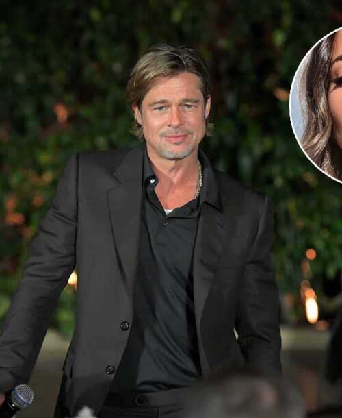 Brad Pitt “pillado” en actitud cariñosa con la modelo Inés de Ramón