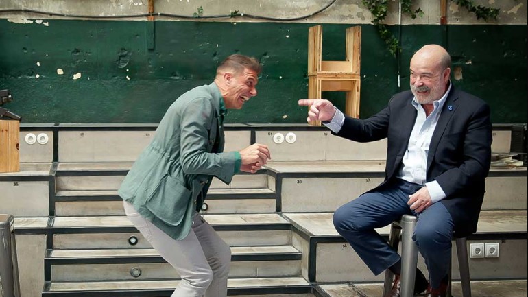 ‘Joaquín, El Novato’ quiere ser actor con Antonio Resines
