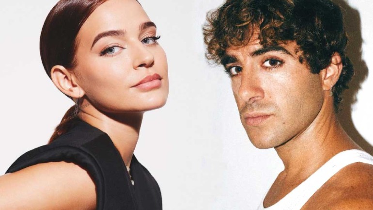 Laura Escanes y el cantante Álvaro de Luna, enamorados
